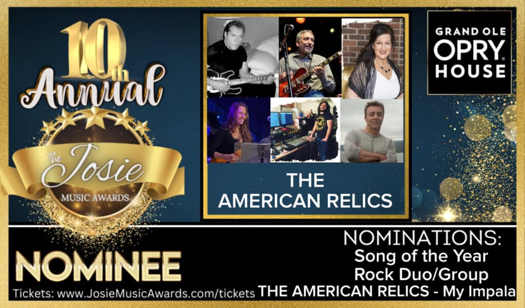 THE AMERICAN RELICS Single “My Impala” is Nominated