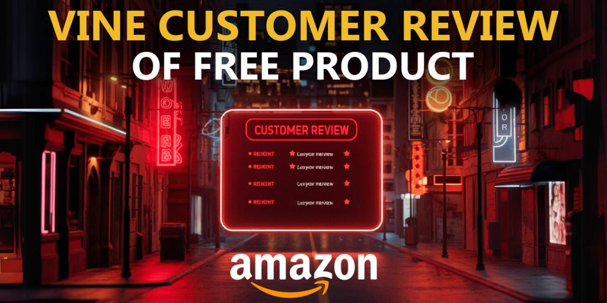 Vine Customer Review of Free Product- The Key to Amazon Success