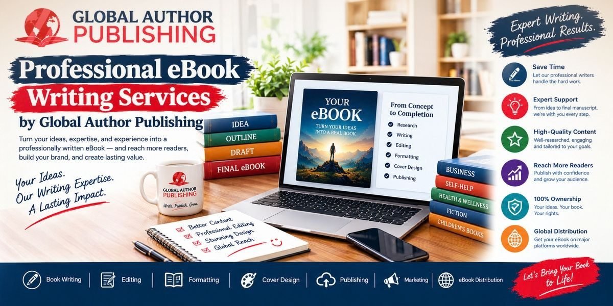Professional eBook Writing Services by Global Author Publishing